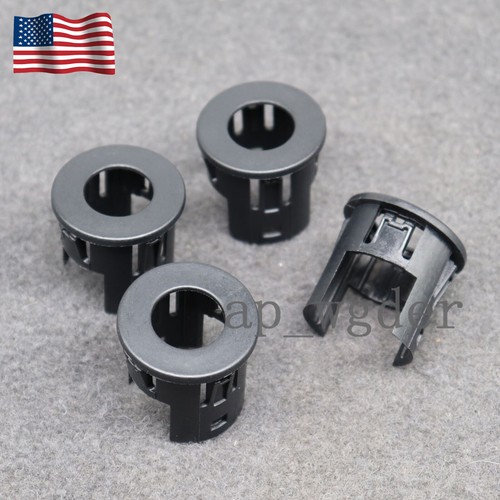 Lot De 4 Supports De Capteurs De Stationnement Pour Dodge Ram 1500/2500/3500 2019-2022 - Noir, ABS