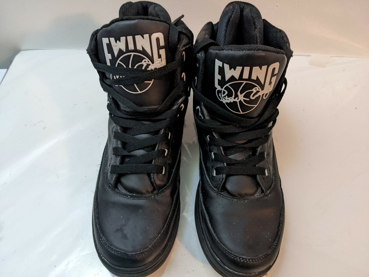 PATRICK EWING ATHLETICS 33 HI Black Leather/White OG 1VB90014-011