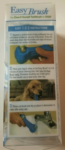 Brand NEW! Easy Brush Dental Toothbrush for Large Dogs - Picture 2 of 3