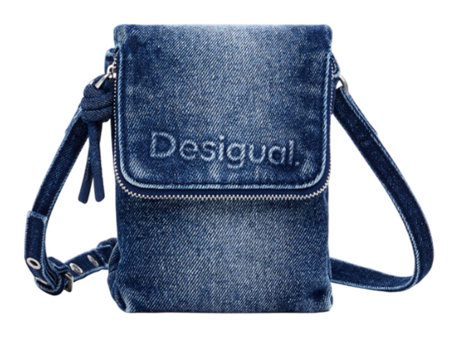 Desigual cross body bag Across Body Bag Denim Medium Wash