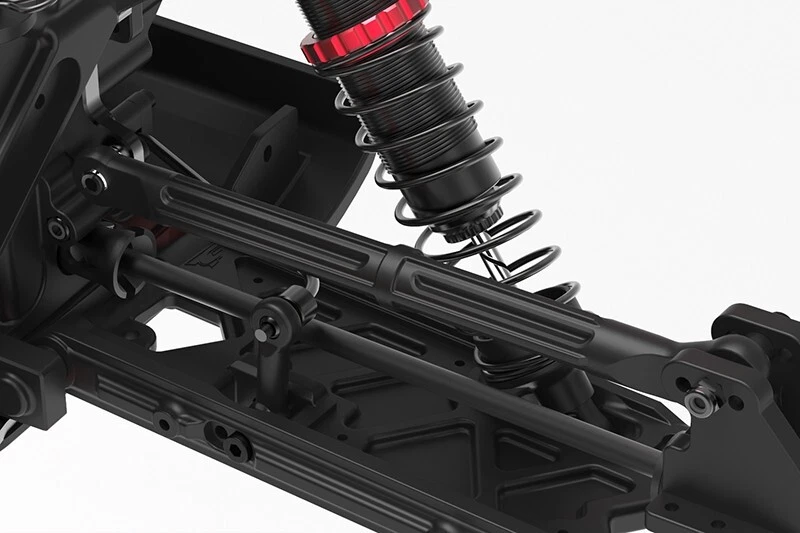 Corally Dementor COR00180-109 Caster Clip Set & COR00180-553 Rear Camber Links - Image 3 of 4