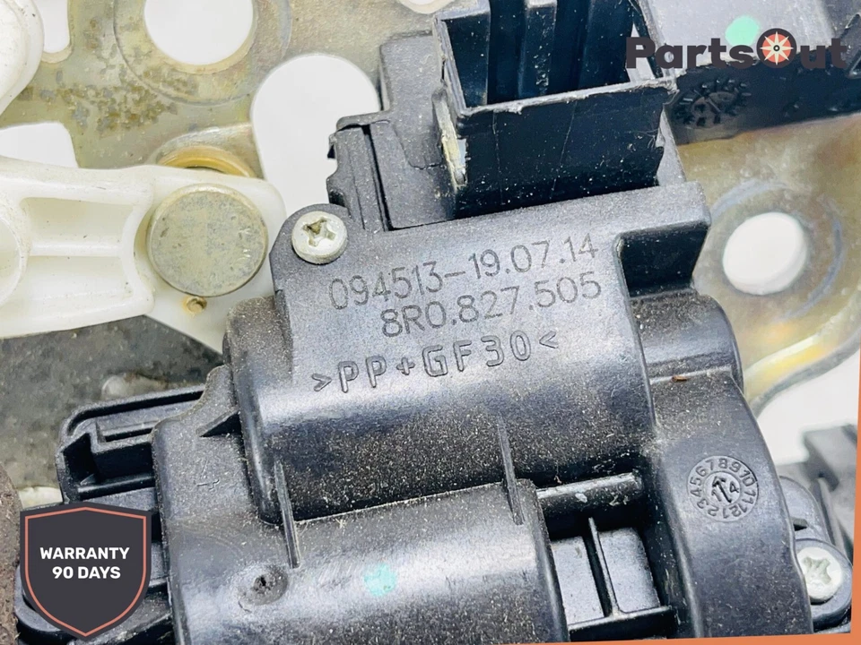 09-16 Audi A4 Allroad Avant tapa maletero puerta trasera mecanismo de cierre 8R0-827-505 OEM Foto 4 de 4