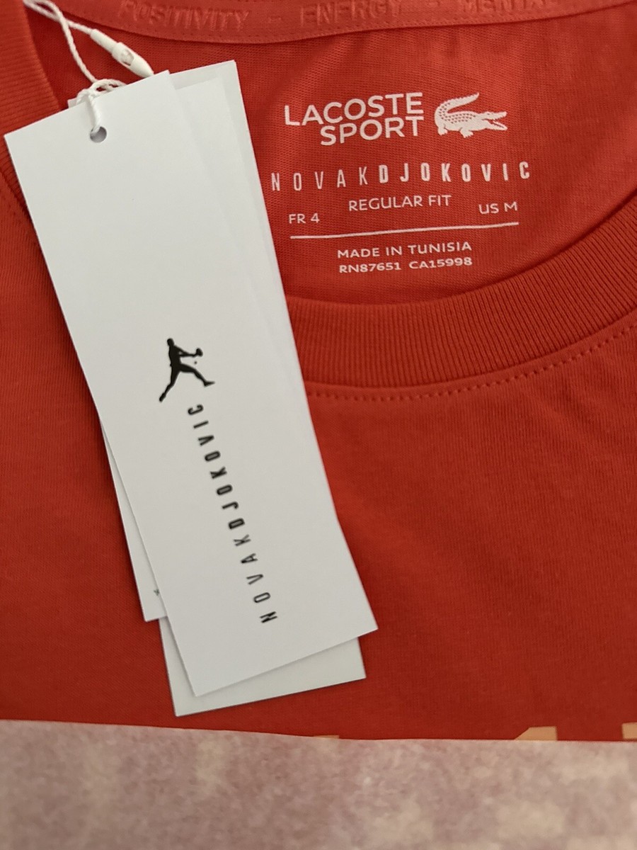 r*k様 定価税込み¥14300円LACOSTE NOVAK DJOKOVICサ Lacoste Novak Djokovic T-Shirt & Cap | Ultra-Dry Performance
