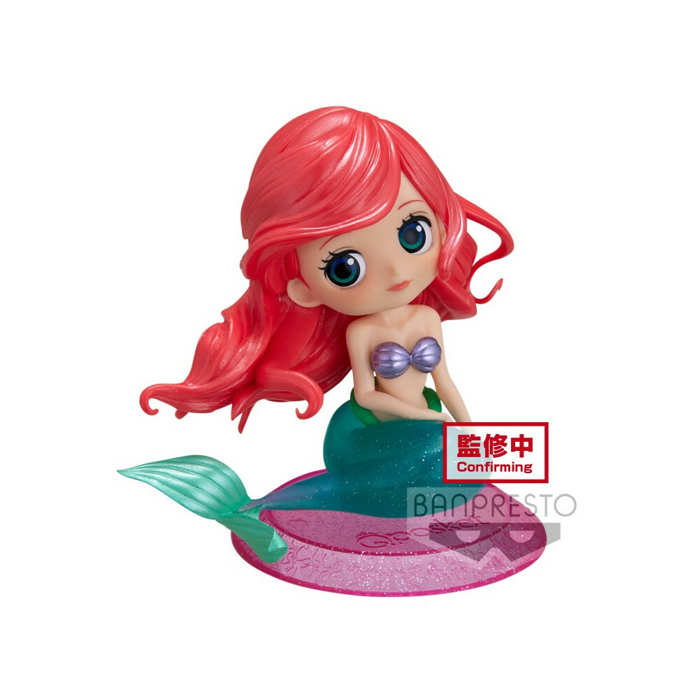 Statuette Ariel La Petite Sirene Qposket aux reflets pailletes