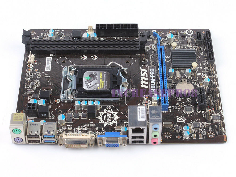 MSI H81M-P33 Motherboard Socket LGA 1150 Intel H81 DDR3