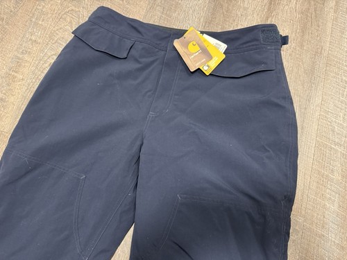 Pantaloni da neve Carhartt Storm Defender donna grandi 12 14 corti tasca isolata NUOVI - Foto 9 di 19