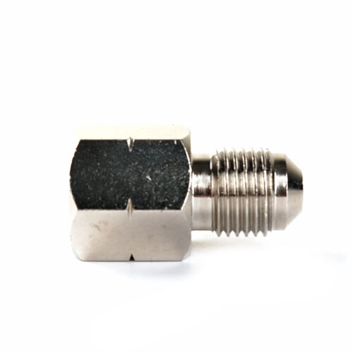 Fuel Adapter For DSM Eagle Talon M14 x 1.5mm Female Inverted Flare to 6AN Male - Picture 2 of 4