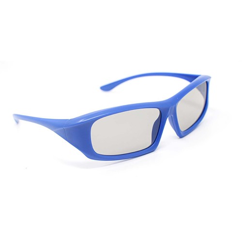 1 Blue Adults Passive Circular Polorised 3D Glasses TVs Cinema For LG Sky RealD - Picture 6 of 10