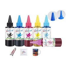 6x100ml Sublimation Ink for Epson T50 T60 1390 1400 1410 1430 1500W R330
