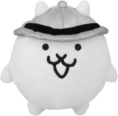The Battle Cats Nyanko Daisensou Plush S Nyanko Troop 16cm 6.3'' Ponos Japan New