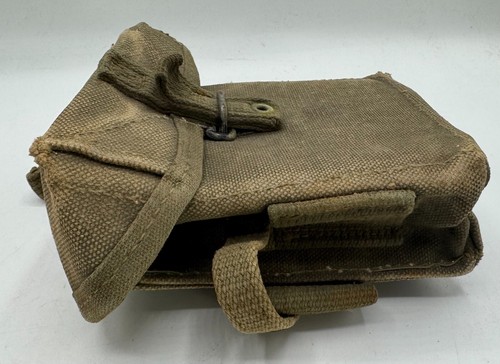 Vietnam War era M1956 Ammo Magazine Pouch Field Gear Military Kit ALICE Belt - Picture 5 of 11
