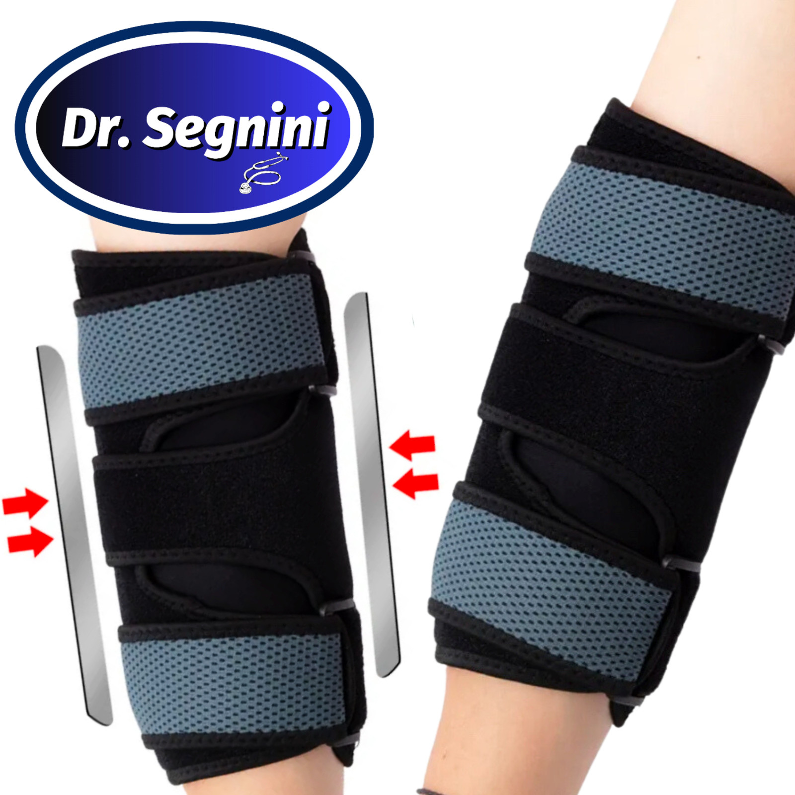Elbow Brace Strap Tendinitis Golf Tennis Whit Removable Metal Splints Support⭐️✅
