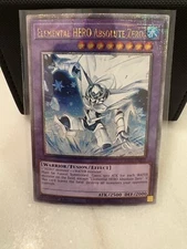 Yugioh Ra03 NM Elemental HERO Absolute Zero Quarter Century Secret Rare EN231