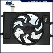 Electric Condenser Cooling Fan Assembly For 2017-18 Hyundai Elantra 2.0L 624160
