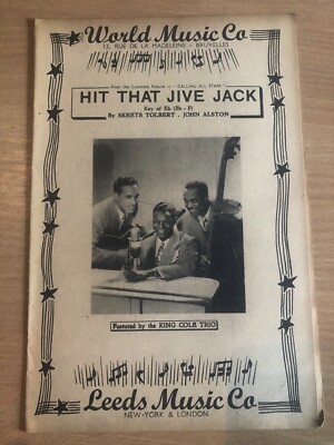 [31476-149] Partition - Skeets Tolbert Alston  Hit That Jive Jack King Cole Trio
