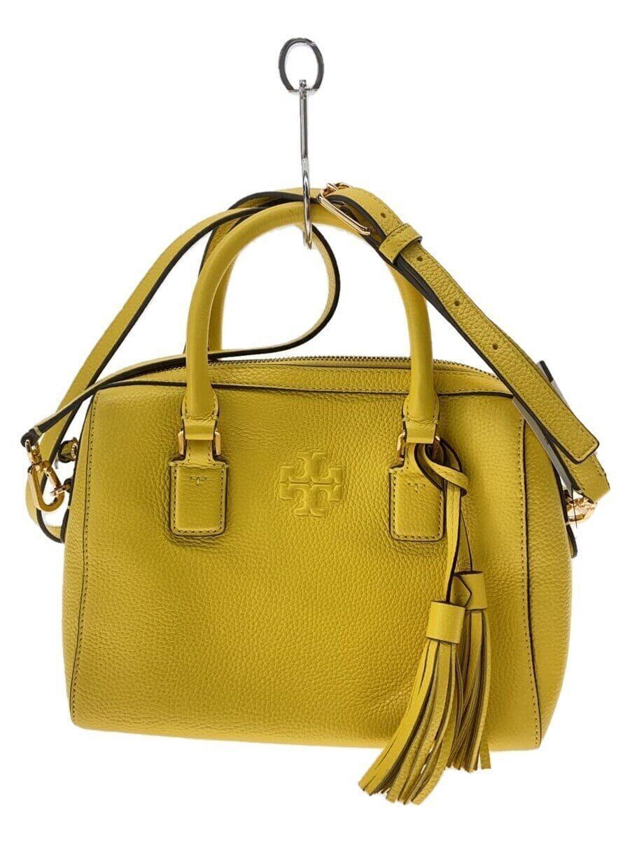 TORY BURCH shoulder bag leather Yellow 10005626 Used | eBay TORY BURCH shoulder bag leather Yellow 10005626 Used | eBay