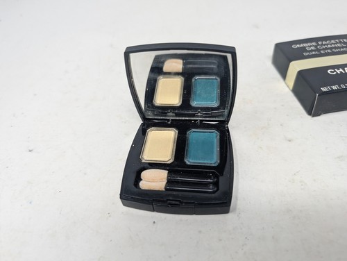 Chanel Ombre Facettes De Chanel Dual Eye Shadow Sand/Seagreen (G3) - Picture 4 of 7
