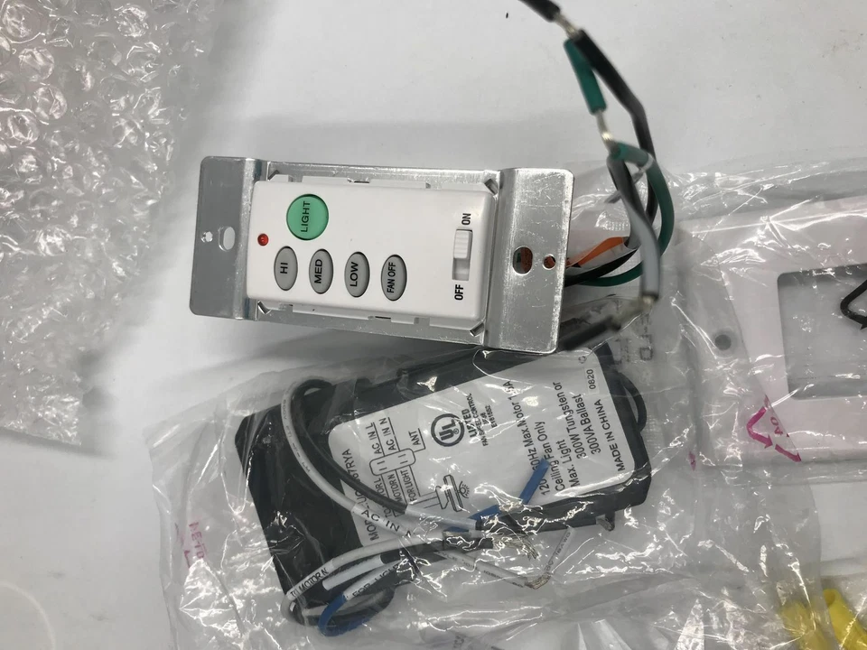 Concord Fans PD-009 Intelligent Remote Hard Wired Wall Multifamily Applications, - Image 2 of 3