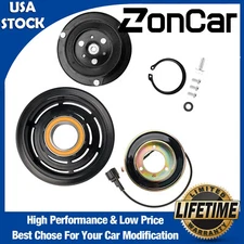 A/C AC Compressor Clutch Kit For 2005-2012 NISSAN PATHFINDER V6 4.0L Pulley Coil