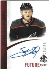 Steven Lorentz #RFWA-SL - 2020-21 SP Authentic - Retro Future Watch Auto 205/399