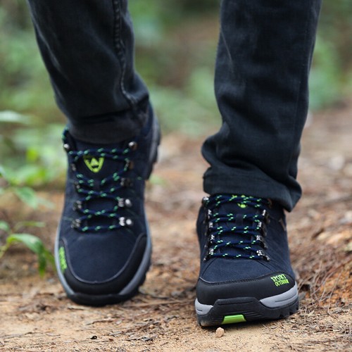 Men's Outdoor Sport Hiking Shoes Big Size Casual Hunting Climbing Trekking Shoes - Picture 7 of 16
