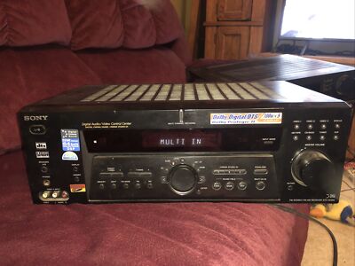 Sony AV Receiver Amplifier Tuner Stereo Dolby Digital Surround STR-DE685 Tested