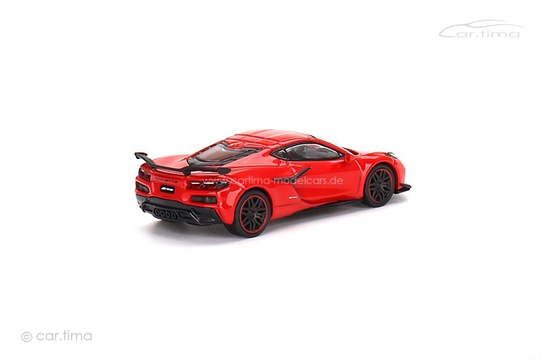 Chevrolet Corvette Z06 2023 Torch Red Mini GT 1:64 MGT00477