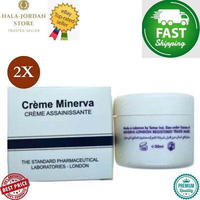 2er Pack X Minerva Creme gegen Akne & Unreinheiten Mitesser  SCHNELLER VERSAND 