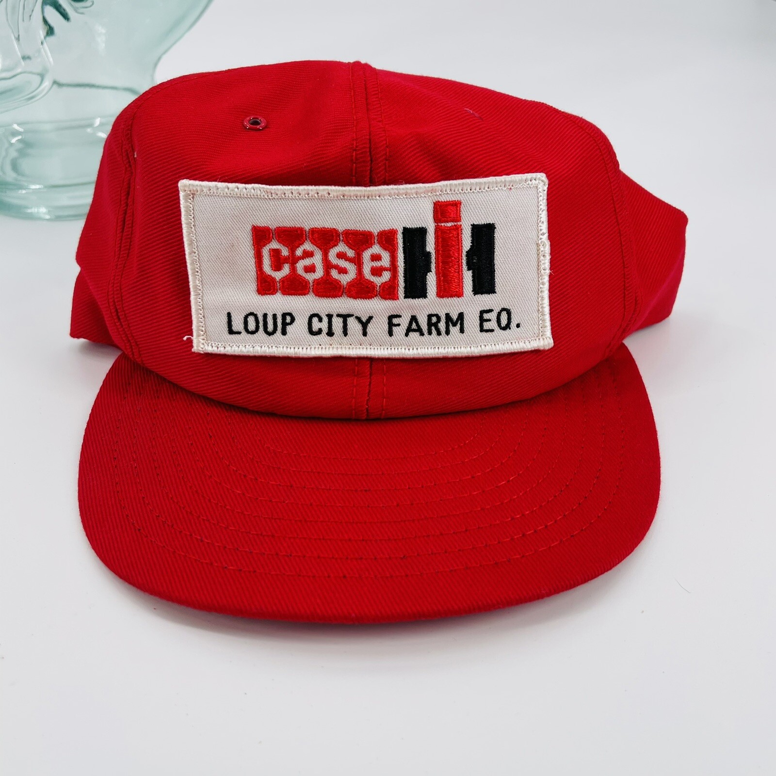 Vtg Snap Back Trucker Hat Cap Case International … - image 6