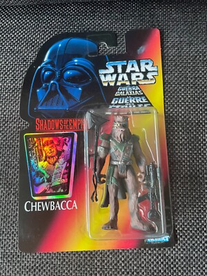 STAR WARS Power of the Force Action Figur Kenner Chewbacca  SOTE Bounty Hunter