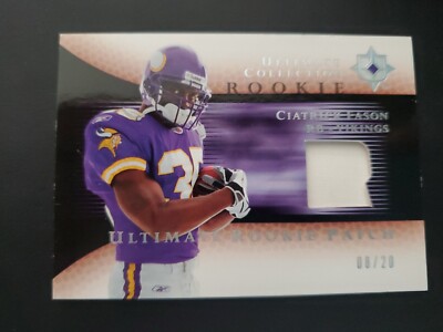 Ciatrick Fason 2005 Upper Deck Ultimate Collection Rookie Jerseys Card SSP #8/20