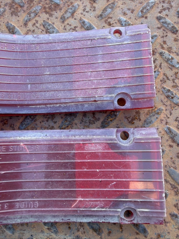 1966 66 Chevy Chevelle Tail Light Lamp Lens Pair  - Image 3 of 4