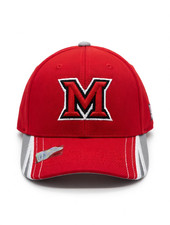 Miami University Ohio Redhawks Hat Russell Red NCAA College Adjustable Cap NEW