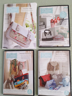 Debbie Shore Satchel Sewing Pattern & 3 Video Project With Templates Bags CD ROM
