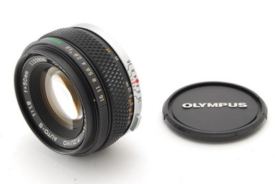 【美品】 OLYMPUS F.ZUIKO Auto-S 50㎜ F1.8 NEAR MINT】 Olympus OM-System F.Zuiko Auto-S 50mm F1.8 Lens from