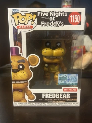 Funko Pop! Games - FNAF - Vinyl: Fredbear Limited Edition 9500 #1150