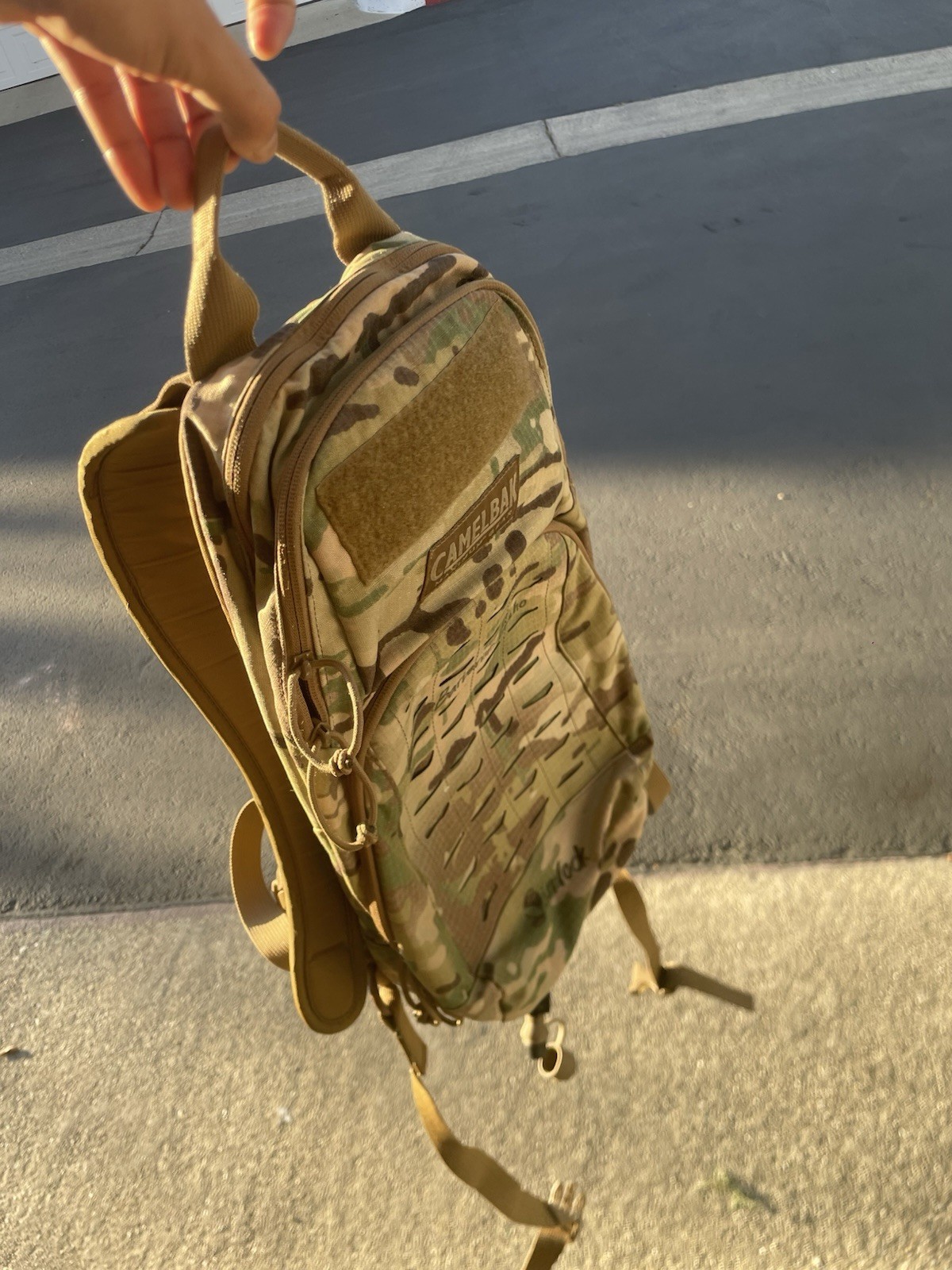 Camelbak Maximum Gear Mule Hydration Pack Military Woodland Camo