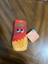 Bark Peanutbarker Crackers Dog Toy with Squea...