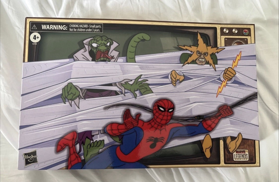 SDCC 2026 HASBRO MARVEL LEGENDS SPIDER-MAN "Meme-tastic" 3-PACK ACTION IN HAND