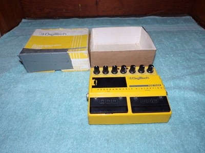DOD Digitech PDS 11550 Programmable Distortion 80's Guitar Effect Pedal