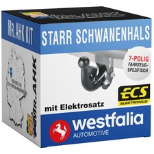 Für BMW X1 E84 SUV 09-15 Westfalia Anhängerkupplung starr mit 7polig spezifisch