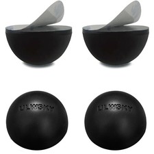 1.25" Silicone Hemisphere Bumpers Isolation Feet, 4Pack Non Skid Speaker Isol...