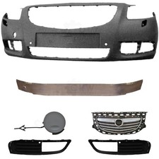 Set Stoßstange vorne grundiert + Träger+Zubehör für Opel Insignia Bj. 08-13 