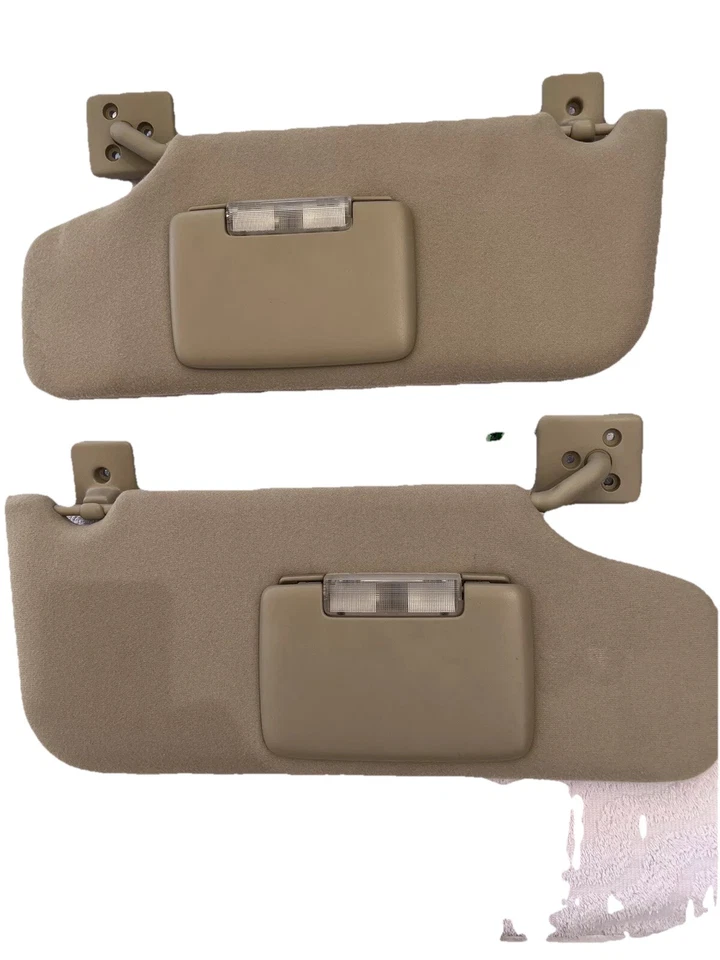 Комплект солнцезащитных козырьков Ford Five Hundred 2005-2007 желтовато-коричневого цвета с полными кронштейнами - Изображение 3 из 3