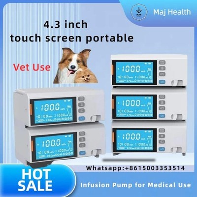 4.3 inch Touch Screen Infusion pump Stackable Type  Veterinary Use