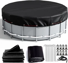 33 Ft Round Pool Cover, Winter Covers for Above Ground Pools