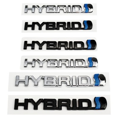 NEW Toyota HYBRID Car modified Car Rear Trunk Body Decal Emblem Badge Sticker