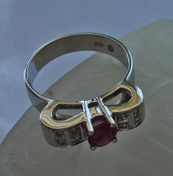 * Ruby ring ring with ruby ruby brilliant diamond… - image 4