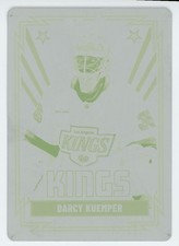 2025-26 O-PEE-CHEE Darcy Kuemper YELLOW RETRO PRINTING PLATE 1/1