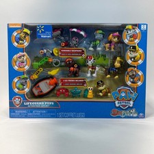 Paw Patrol Sea Patrol Lifeguard Pups Action Pack Gift Set Walmart Exclusive NEW